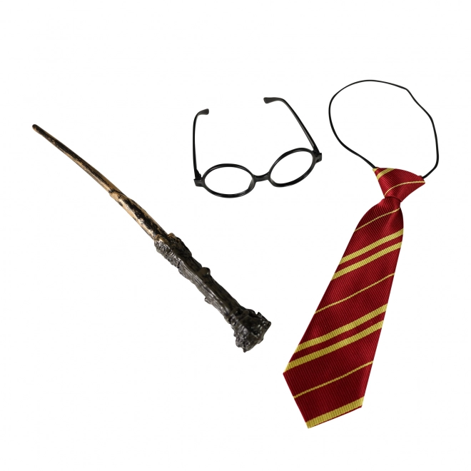 Set magician cu ochelari și cravată