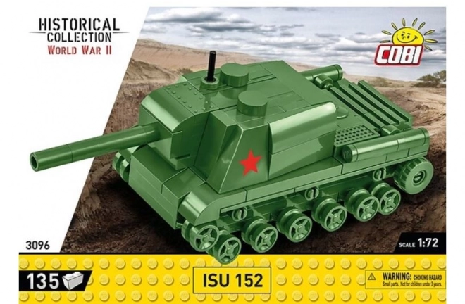 Klocki ISU 152 model din cărămizi 135 piese