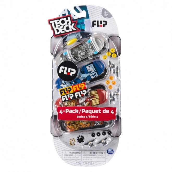 Set de mini skateboarduri Tech Deck 4 piese