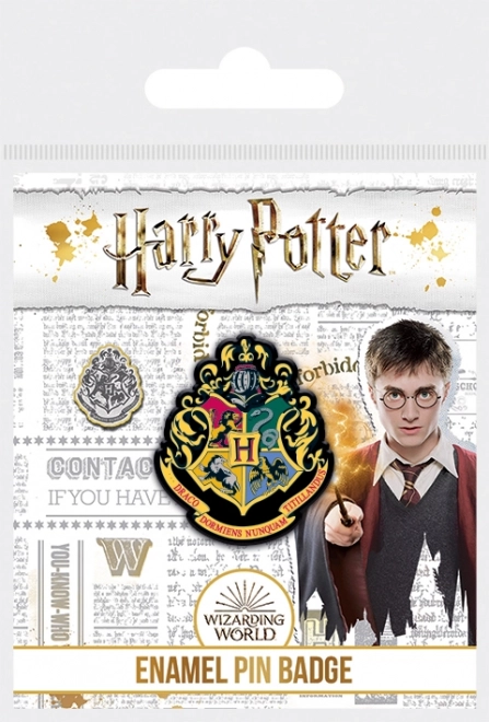 Insigna din email Harry Potter Hogwarts