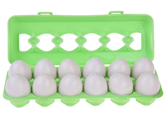Cutie verde din plastic