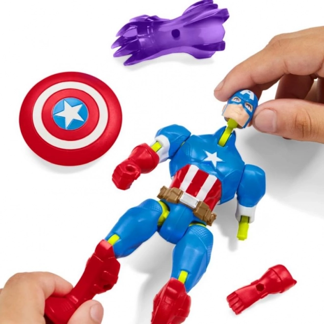Avengers Mixmashers Figurină Căpitanul America