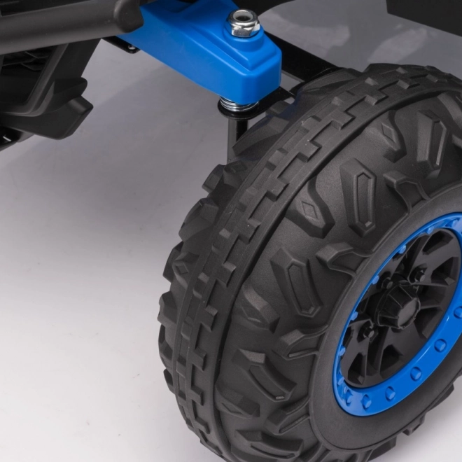 Vehicul electric pentru copii Buggy Madman UTV-MX albastru