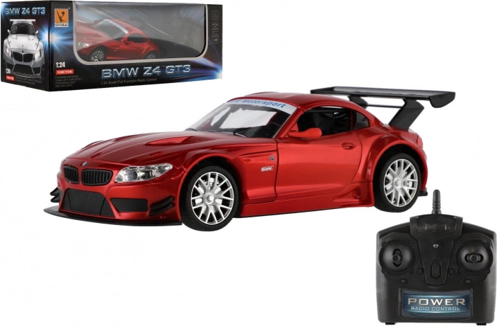 mașină RC bmw z4 gt3 1:24 cu lumini și 2,4 ghz