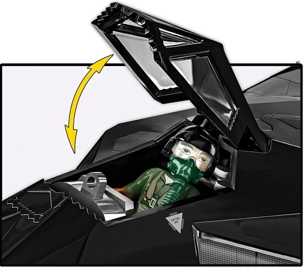 Model F-117 Nighthawk cu 795 piese