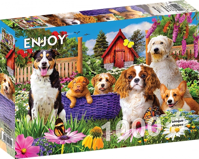 Puzzle ENJOY Patrula cățelușilor 1000 piese