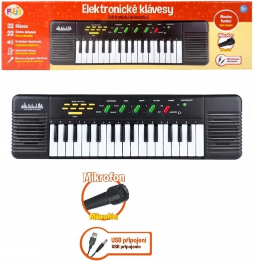 Plejo clape electronice pentru copii