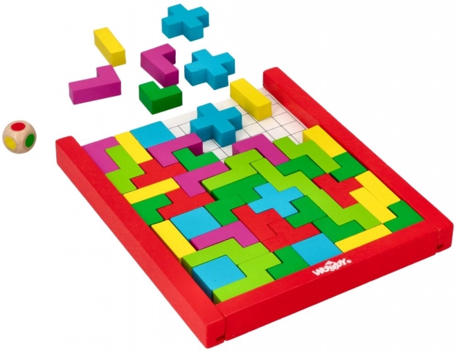 Puzzle de lemn Tetris