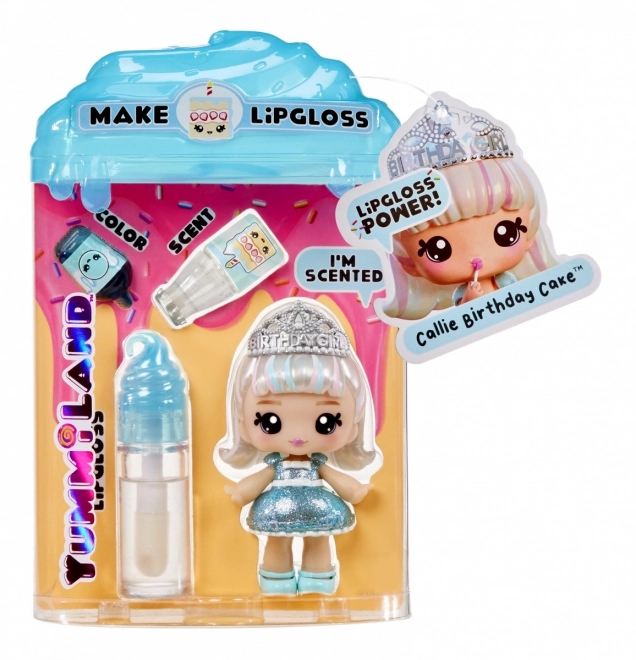 Păpușa Yummiland Lipgloss, Callie Prăjitură de Ziua de Naștere