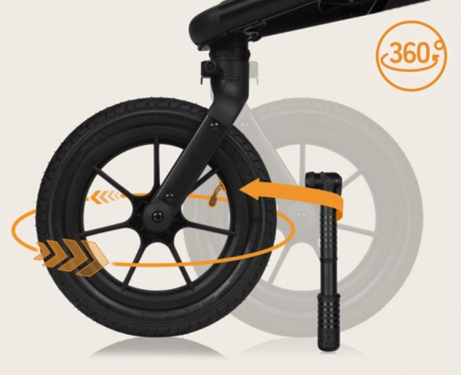 Cărucior sport Lionelo Azura Onix Negru