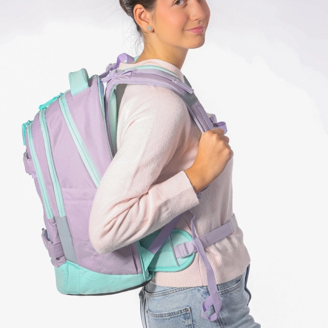Set școlar BAAGL Skate Max Sweet: Rucsac, Penar, Săculeț și Geantă sport
