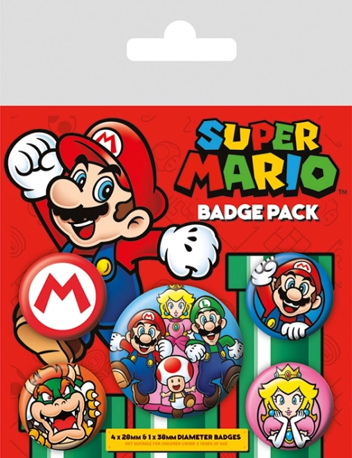 Set odznakuri Super Mario