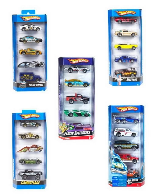 Set de 5 mașinuțe tematica Hot Wheels