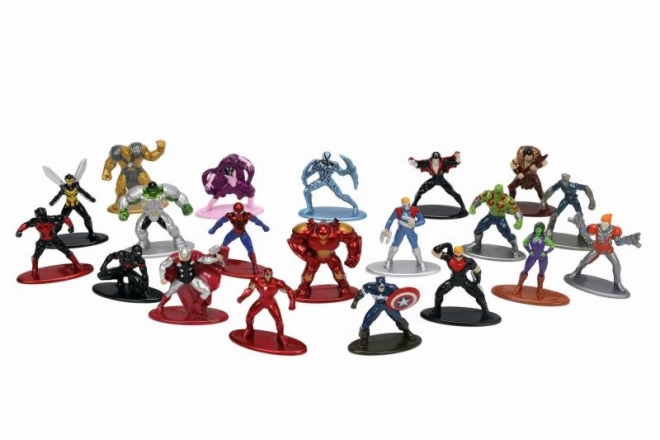 Figurine de colecție metalice Marvel set 20 piese