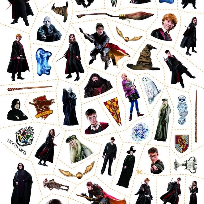 Set de tatuaje și colorat Harry Potter