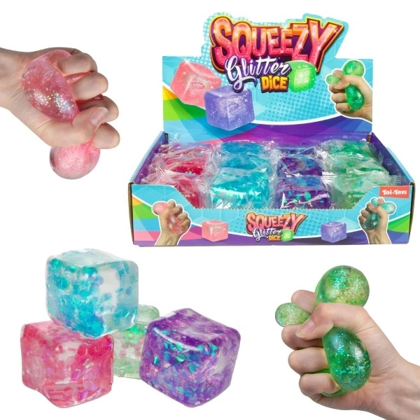 Cub antistres squeezable cu slime