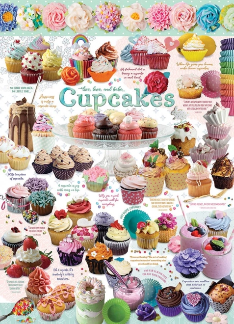 Puzzle 1000 piese Cobble Hill Timpul pentru cupcake