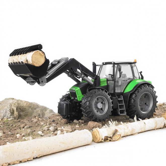Tractor Bruder Deutz Agrotron X720 cu încărcător frontal