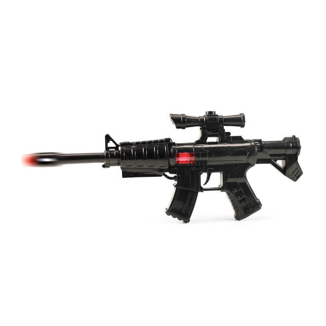 Pistol mitralieră din plastic pentru distracție de acțiune în siguranță