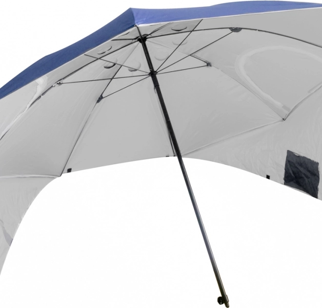Umbrelă mare pliabilă de plajă și grădină 2 în 1