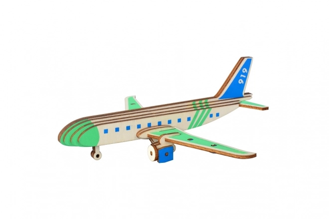 Puzzle 3D lemn Avion de Transport