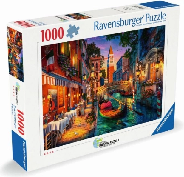 Puzzle Veneția nocturnă 1000 piese RAVENSBURGER