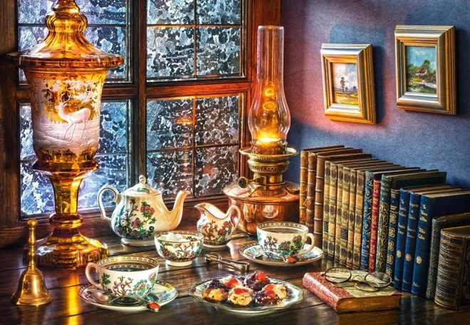 Puzzle 1000 piese ceai de după-amiază