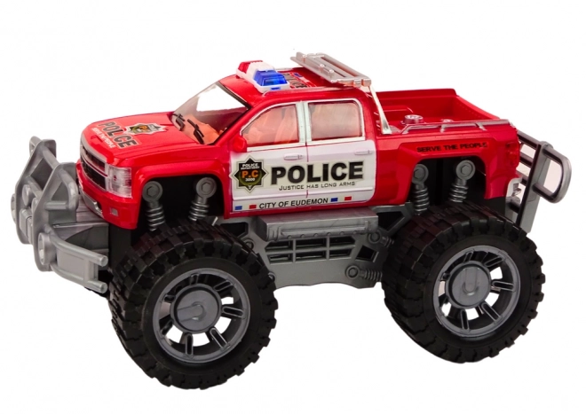 Mașină de poliție teren roșu Pickup