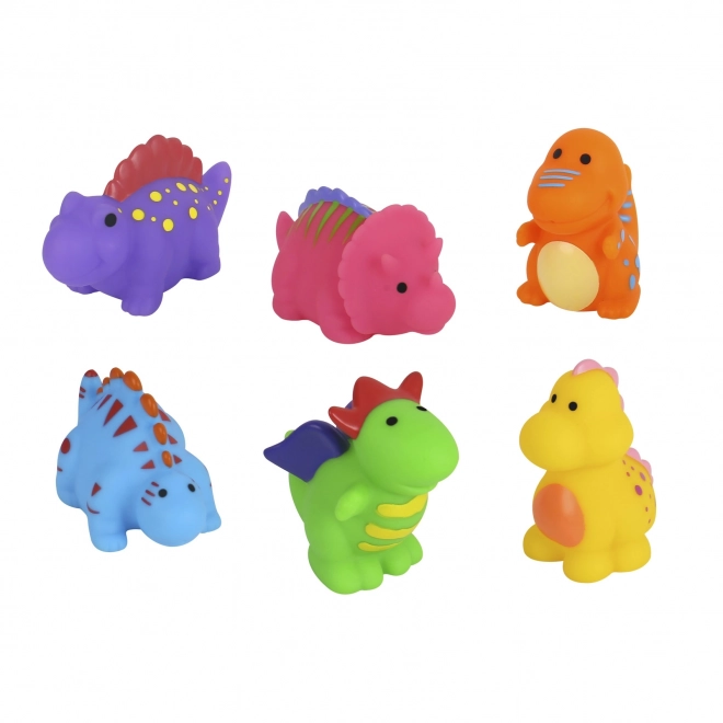 Jucărie educativă din lemn cu dinozauri și blocuri Tooky Toy