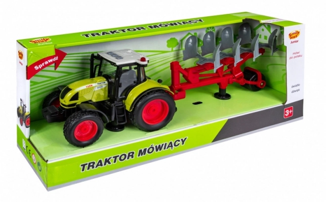 Tractor vorbitor pentru copii