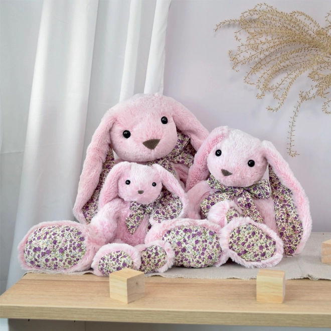 Doudou Iepuraș Roz din Pluș 50 cm