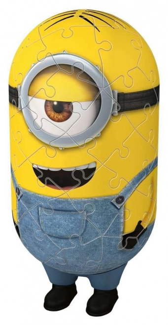 Puzzle 3D minioni 2 în blugi