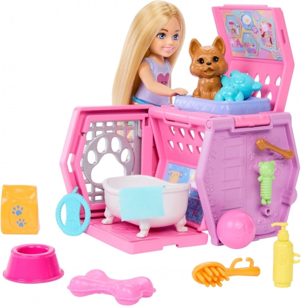 Barbie Chelsea Transporter pentru Căţel