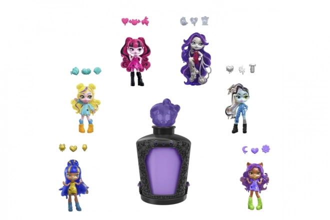 Set de Elixire Monster High cu mică păpușă