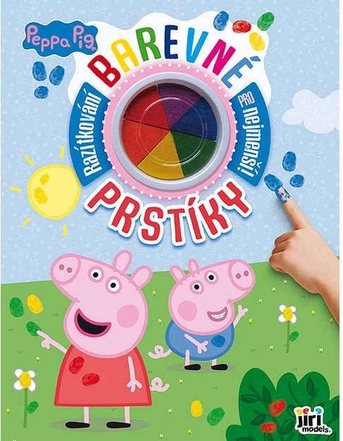 Degete colorate Peppa Pig