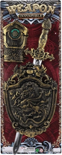 Set de Cavaler pentru Copii cu Sabie, Protecție și Scut