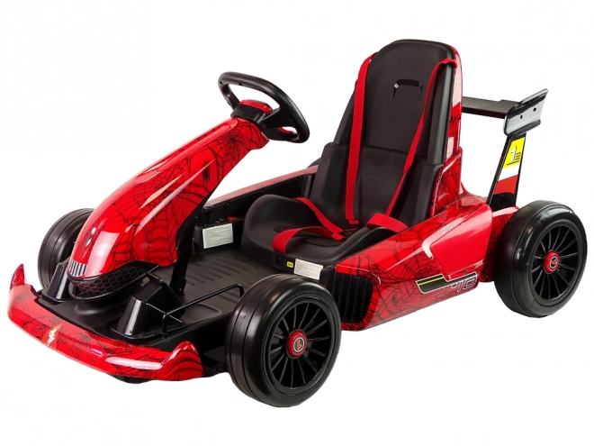 Gokart electric pentru copii roșu Spider