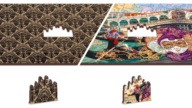 Puzzle dublu-față 2în1 pentru distracție dublă