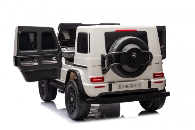 Mașină electrică pentru copii Mercedes G63 XXL albă 4x4