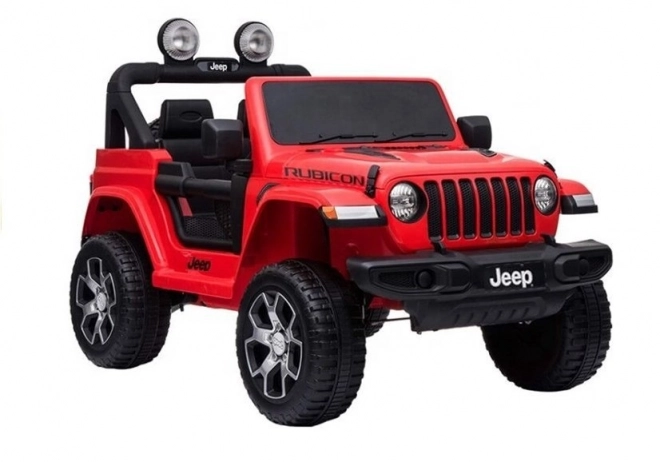 Mașină electrică Jeep Wrangler pentru copii roșu