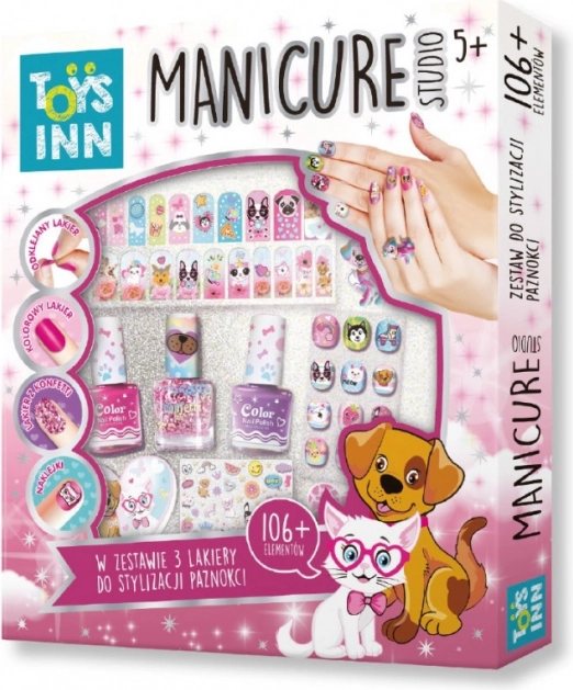 Set Studio Manichiură 3 lacuri Animale
