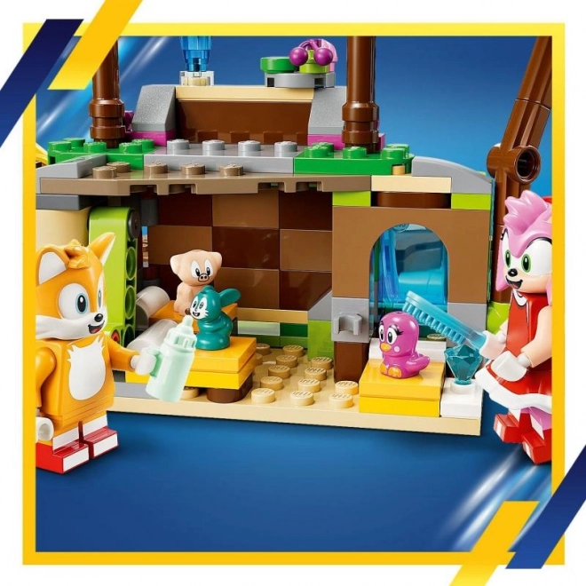 set de aventuri insula pentru salvarea animalelor LEGO Sonic the Hedgehog