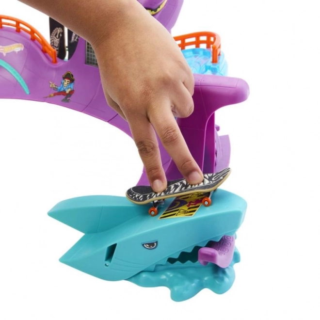 Hot Wheels Skate Octopark cu fingerboard și încălțăminte