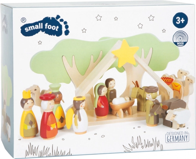 Betleem de Crăciun din lemn Small Foot