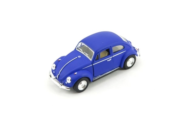 Model metalic KINSMART VOLKSWAGEN Beetle cu mecanism pull-back 13 cm