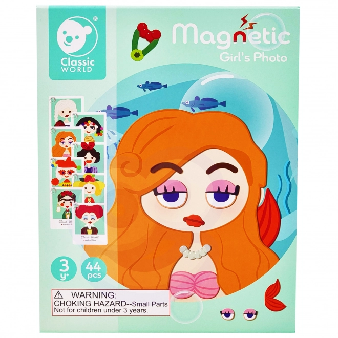 Puzzle magnetică prințese Classic World