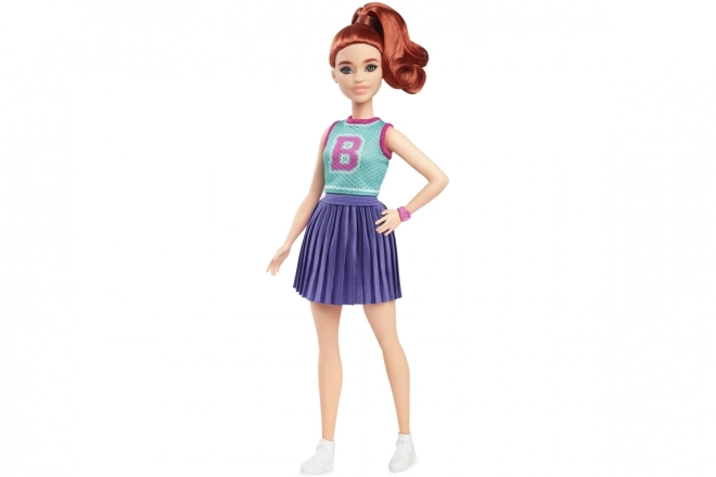 Barbie model cu fustă sport și maieu