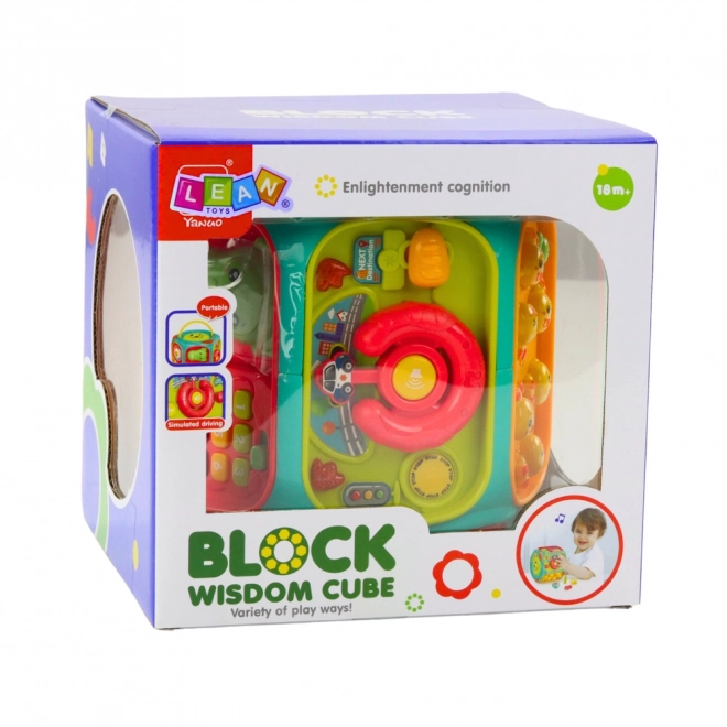 Cub educațional interactiv 8în1