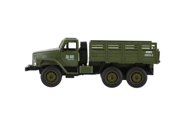 Camion militar de jucărie din plastic