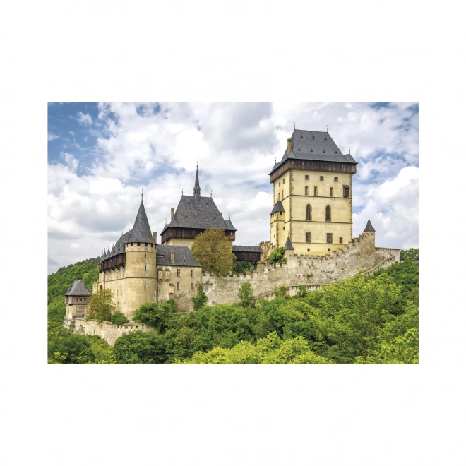 Puzzle cu Castelul Karlštejn, Republica Cehă - 500 piese